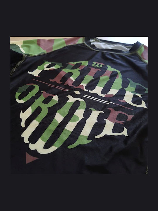 PrideOrDie Long Sleeve Shirt POD186 for Jiu-Jitsu Black