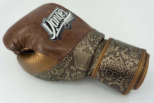 Danger Equipment Boxhandschuhe für Kampf Braun
