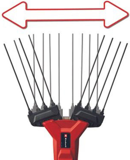 Einhell GE-FS 18/53 Li-Solo Recoltator de Măsline Baterie 18V Tip Pieptene cu Tijă 3.1m și Greutate 4.35kg