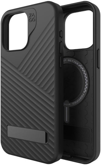 Zagg Umschlag Rückseite Kunststoff Schwarz (iPhone 15 Pro Max)