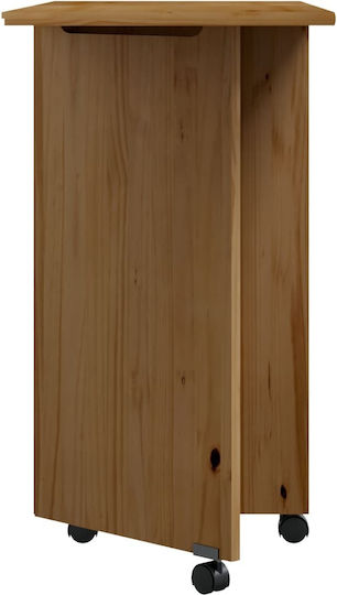 Бюро Moss от Масивно Дърво Медно Кафяво 105.5x39x74.5см