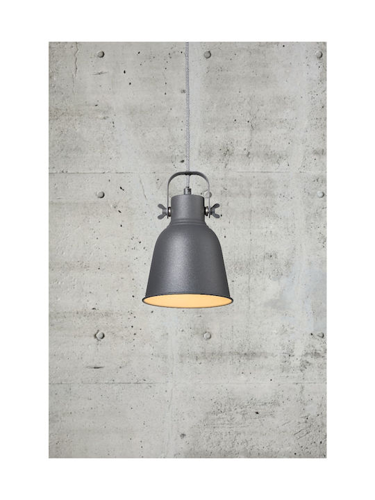 Nordlux Adrian Pendant Light Single-Light Bell for Socket E27 Black