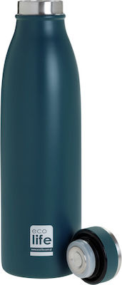 Ecolife Bottle Thermos Stainless Steel BPA Free Blue 500ml