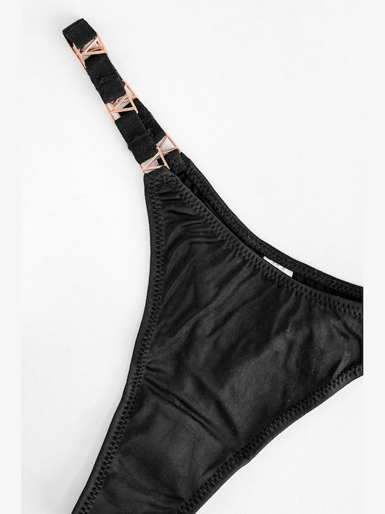 Γυναικείο String Μαύρο