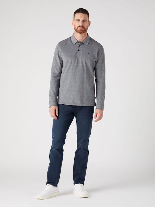 Polo Short Sleeve Grey Blouse