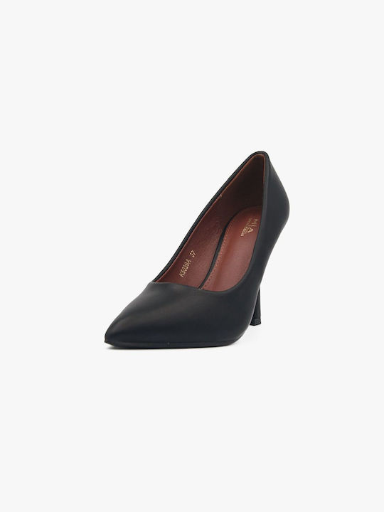 Joya Pointed Toe Black Heels