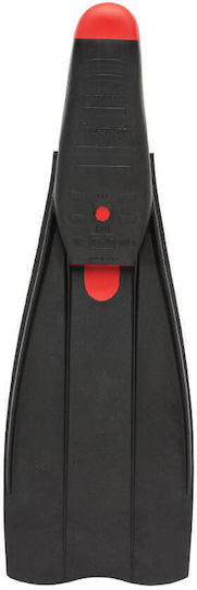CressiSub Βατραχοπέδιλα Κολύμβησης Frog Plus Black/red