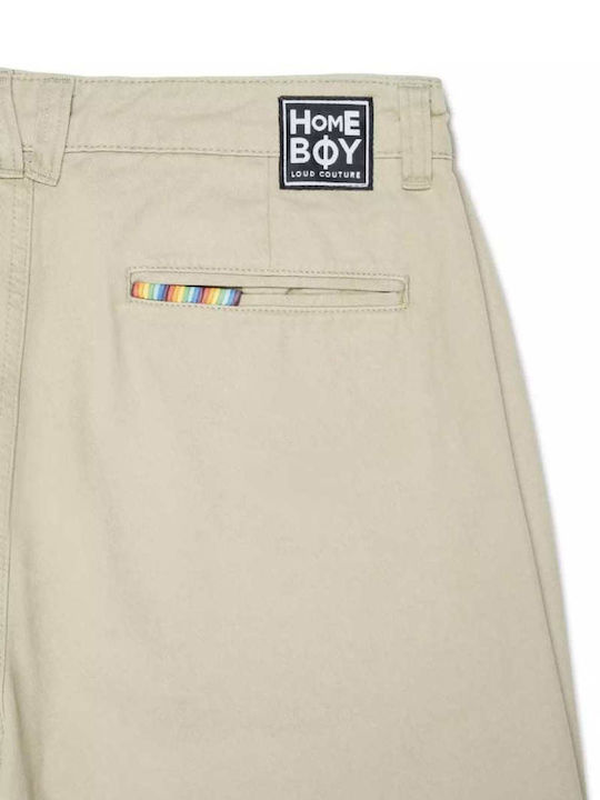 Trousers Chino in Loose Fit Beige