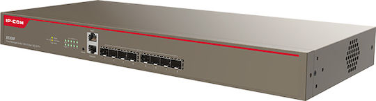 IP-COM X5308F Managed L3 PoE Switch και 8 SFP Θύρες