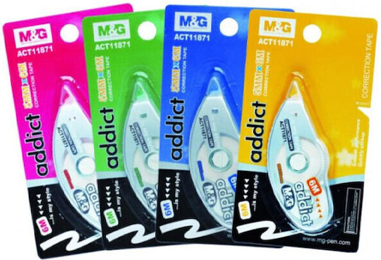 M&G Addict Korrekturband Verschiedene Farben