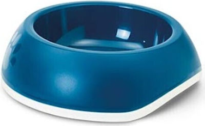 Savic Delice Kunststoff Katzennapf Blau für Futter 600ml 14cm SA20321