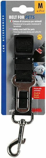 Lampa Leash with Belt Clip Medium Seatbelt Car for Dog 46-67cm