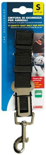 Lampa Leash with Belt Clip Medium Seatbelt Car for Dog 46-67cm