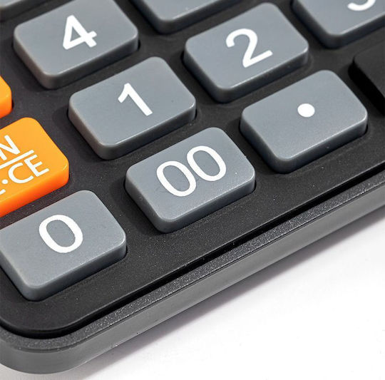 Deli EM320 Calculator 12 Cifre în Culoarea Negru 1buc