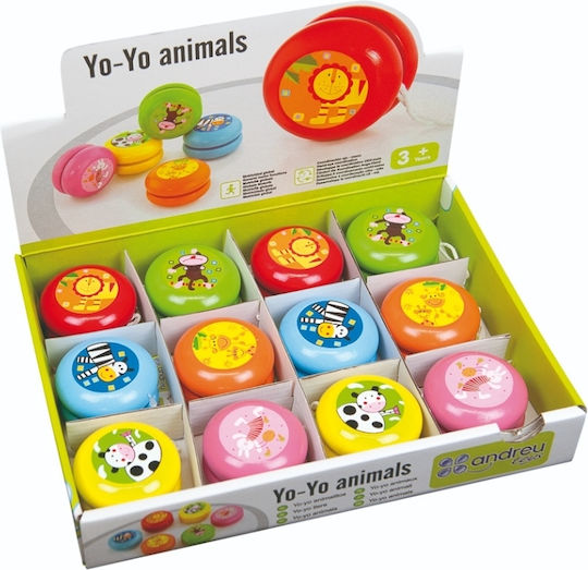 Andreu Toys Γιο Γιο (Διάφορα Σχέδια) 1τμχ