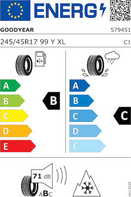 Goodyear Vector 4Seasons Gen-3 245/45 R17 99Y XL 4 Εποχών Λάστιχο για Επιβατικό Αυτοκίνητο