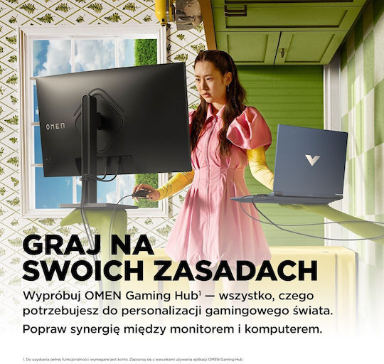 HP OMEN 32c VA HDR Curved Gaming Monitor 31.5" QHD 2560x1440 165Hz with Response Time 1ms GTG