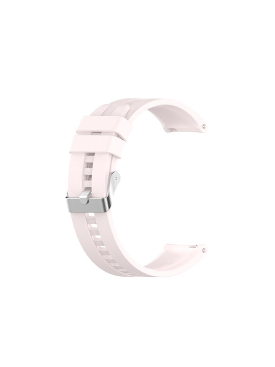 Λουράκι Σιλικόνης Sand Pink (Galaxy Watch 3 (41mm) / Vivoactive 3 / Amazfit Bip / Galaxy Watch 4)