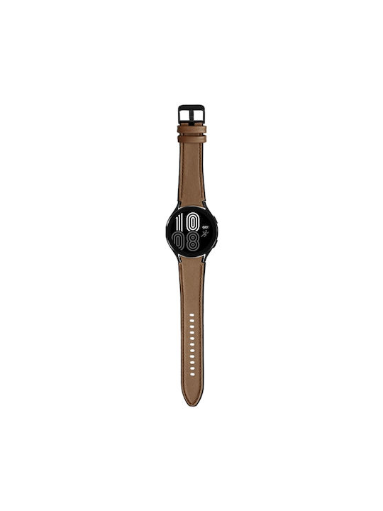 Galaxy Armband Silikon Braun (Galaxy Watch4/5/6/7/FE/4 Classic/6 Classic/5 Pro)