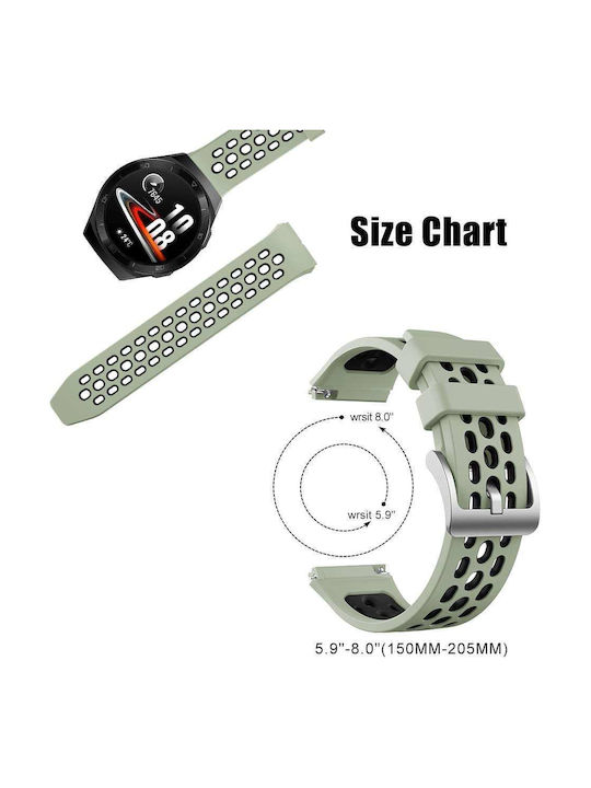 Tech-Protect Λουράκι Μαύρο / Γκρι (Huawei Watch GT 2e) Tech-Protect Λουράκι Μαύρο / Γκρι (Huawei Watch GT 2e)