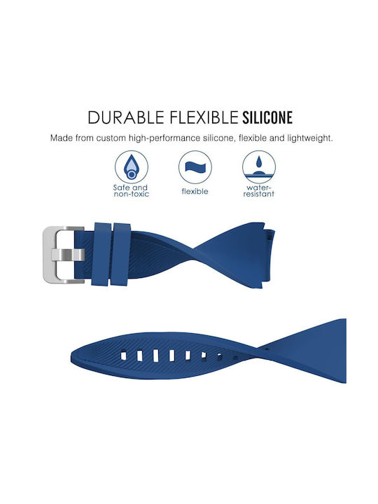 Tech-Protect Bi Color Curea Silicon Negru / Gri (Huawei Watch GT 2e)