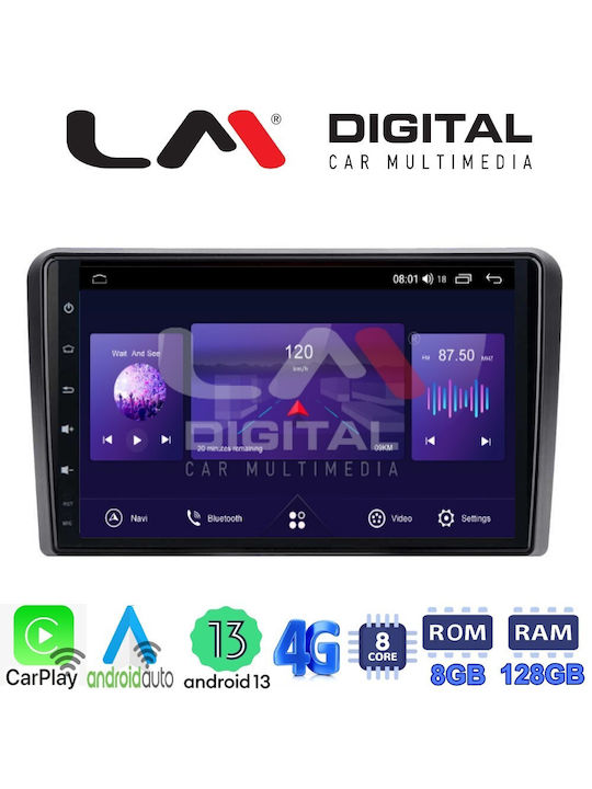 LM Digital Автомобилна Аудио Система (Блутут/USB/WiFi/GPS/Apple-Carplay/Android-Auto) с Тъчскрийн 9"