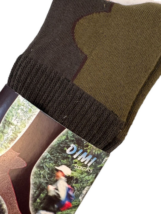Dimi Socks Ανδρικές Κάλτσες Χακί