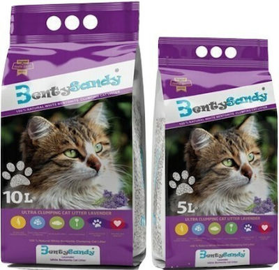 Bentysandy Clumping Odour Control Cat Litter Lavender 5lt