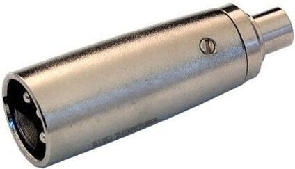 Ultimax LZ170 Converter XLR male to RCA female Silver 1pcs