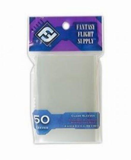 Fantasy Flight Standard European Board Game Card Sleeves Standard European Size 50 Pieces Purple
