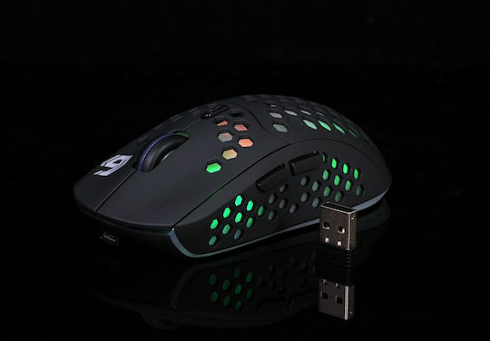 Gembird MUSG-RAGNAR-WRX500 Ασύρματο RGB Gaming Ποντίκι Μαύρο