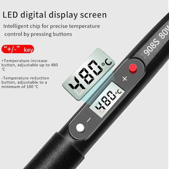 DGYIBAO 936H Fier de lipit Electrică