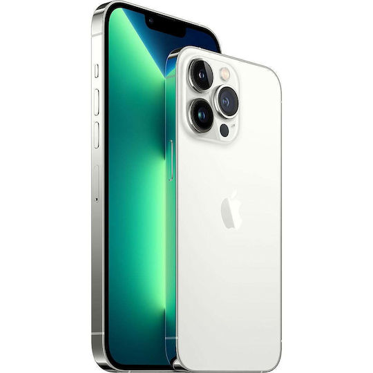 Apple iPhone 13 Pro Max (6GB/128GB) Silver Generalüberholter Zustand A
