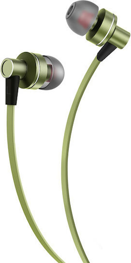 Riversong In-ear Handsfree με Βύσμα 3.5mm Πράσινο