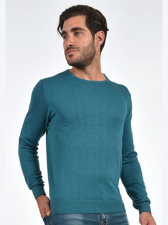 Long Sleeve Sweater Petrol Blue
