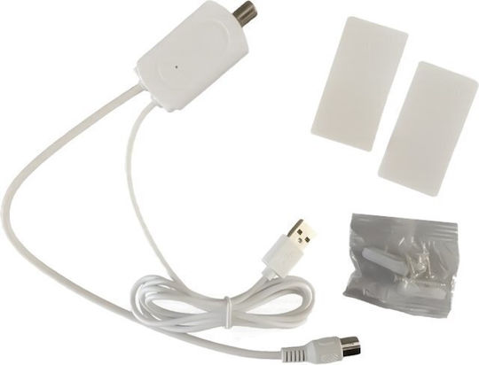 Superior NAO001 Εξωτερική Κεραία Τηλεόρασης (Απαιτεί Τροφοδοσία) Λευκή