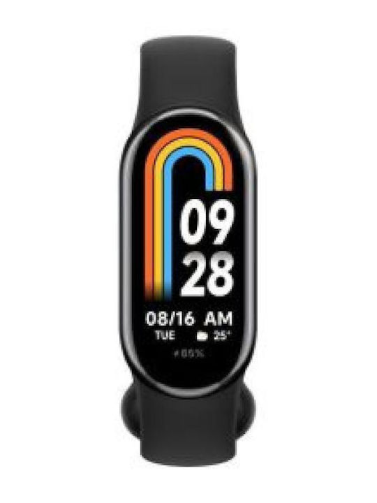 Xiaomi Smart Band 8 Αδιάβροχο με Παλμογράφο Μαύρο