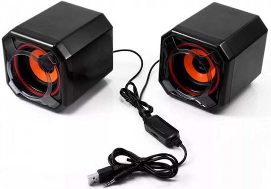 Andowl Q88 Difuzoare de Calculator 2.0 în Negru Culoare