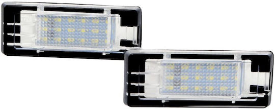 License Plate Lights for Dacia Duster 2010+ 2pcs