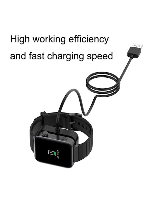 Charging Base Cable Ladegerät für Mi Watch / Mi Watch Lite Mi Uhr / Mi Uhr Lite Schwarzς