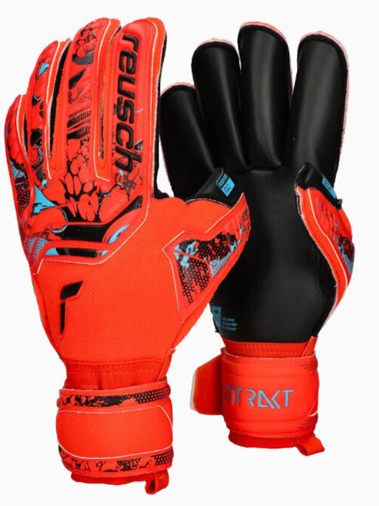 Reusch Attrakt Γάντια Τερματοφύλακα Ενηλίκων Κόκκινα