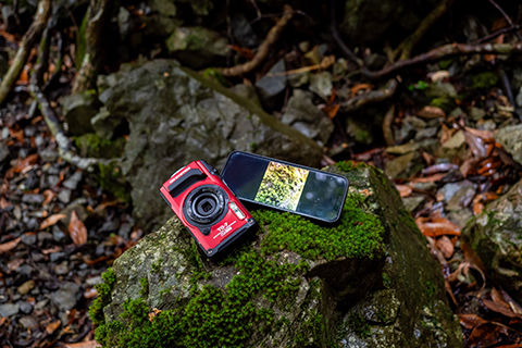 Olympus TG-7 Compact Camera 12MP 4K UHD Optical Zoom 4x Red