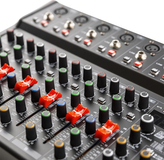 Vonyx VM-KG10 172.598 Аналогов Комбайнер 10 канала / 10 XLR входове & Bluetooth
