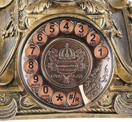 118A Retro Corded Phone Gold