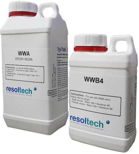 Resoltech WWA Ρητίνη Δύο Συστατικών UV Resistant 7kg