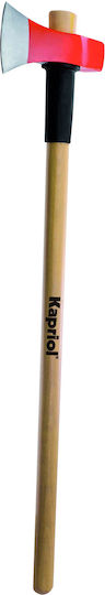 Kapriol 50301 Shredding Axe Length 90cm and Weight 3.5kg with Wooden Handle