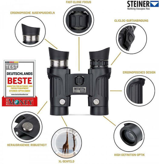 Steiner Binoculars Wildlife XP 8x24mm