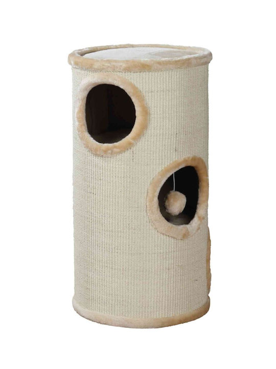 Trixie Kratzbaum Katzenbäume Beige 3 Ebenen 36x36x70cm