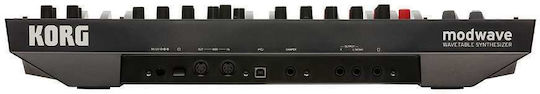 Korg Synthesizer Modwave με 37 Πλήκτρα Τυπικής Αφής με Ακουστικά Μαύρο