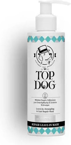 Top Dog Repair Leave In Мека крема за куче 200мл 100000128